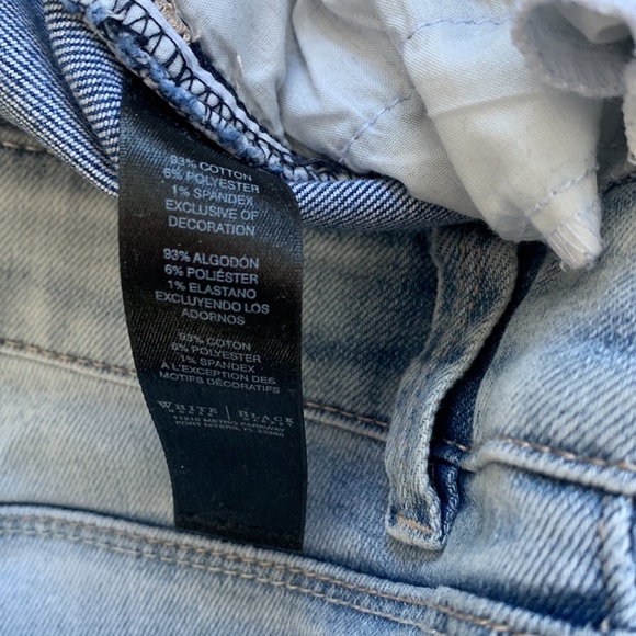 White House Black Market Light Blue Capri Size 6 - Picture 5 of 10